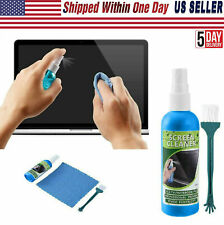 Screen Cleaning Kit Monitor Laptop TV PC LED LCD Screen Cleaner Cloth Brush Tool picture