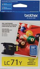 New Genuine Brother LC71 Yellow Ink Cartridge MFC-J435W MFC-J625DW picture
