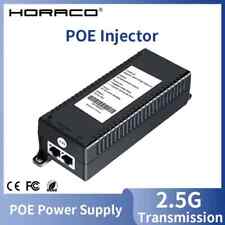 HORACO POE Injector 30W 2.5Gbps/Gigabit  PoE Injector Adapter for IP Cameras picture