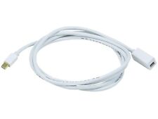 Monoprice 6ft 32AWG Mini DisplayPort Male to Female Extension Cable - Lot of 16  picture