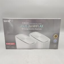ASUS ZenWiFi AX6600 Tri-Band Mesh WiFi 6 System (XT8 2PK), 3 SSID, White picture