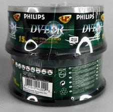 Set of 2 - 15 Discs PHILIPS DVD+R RW 1-4x - Blank Media - 4.7GB 120Min picture