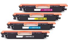 4PK BK/C/M/Y Toner For HP 126 CE310A - CE313A Color Laser Pro M175 M275 CP1025nw picture