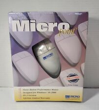 Vintage 1997 Micro Point Windows 95 Three-Button Performance Mouse picture