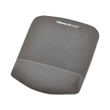 Fellowes Plushtouch Graphite Mouse Pad/Wrist Rest Breathable Non Skid Base picture