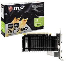 MSI NVIDIA GeForce GT 730 2GB HDMI/Dual-Link DVI-D Low Profile Graphics Card picture
