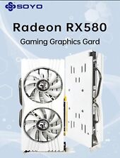 SOYO AMD Radeon RX580 8G Graphics Cards GDDR5 Memory Video Gaming Card picture