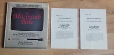 Vintage The Macintosh Bible 1987 Apple Computer Guide Manual Book picture