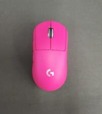Logicool G PRO X Superlight Wireless Gaming Mouse Pink Good Condition Used picture