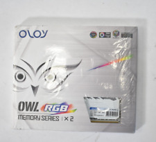 2 Pack Oloy OWL RGB DMemory Series 2 16GB Desktop Memory Cards ND4U1632161BHVDA picture