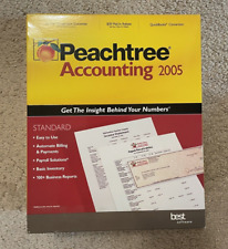 Sage Peachtree Accounting 2005 Standard Factory Sealed Box picture