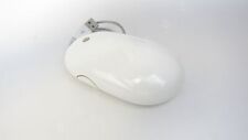 Apple USB Wired White Optical Mighty Mouse w/ 2 Side Buttons MB112LL/B A1152 picture