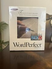 VINTAGE WordPerfect 6.0 1993FACTORY SEALED Software RARE picture