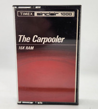Timex Sinclair 1000 Software Game Cassette Tape 16k Ram The Carpooler Untested picture