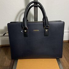 BOSTANTEN Leather Lawyers Briefcase Laptop Business Slim Bag picture