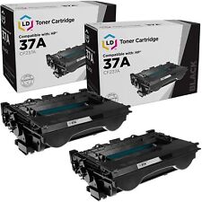 LD Compatible Replacement for HP 37A / CF237A Black Laser Toner Cartridge 2-Pack picture