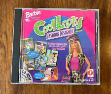 Cool Looks Barbie Fashion Designer CD-ROM (PC, 1997) Mattel Software for Girls picture