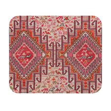Red Persian Rug Pattern Mouse Pad (Rectangle) picture