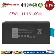 ✅97Wh X8VWF Laptop Battery For Dell Latitude 14 Rugged 5404 5414 E5404 7404 7414 picture