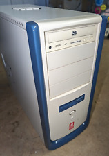 Vintage ATX PC Computer Case Floppy + DVD Drive + PSU Tower Retro Sleeper Build picture