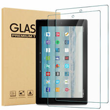 2 pcs Glass Screen Protector For Amazon Fire HD 10 2019/2017 9th Generation picture