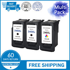 3PK PG 245XL CL 246XL For Canon Ink Cartridge PIXMA MG2420 MG2924 MX492 TS3122. picture