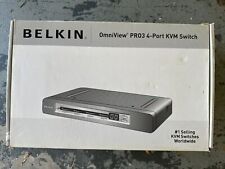 Belkin  OmniView PRO3 (F1DA104Z) 4-Ports External KVM switch PS/2 stackable picture