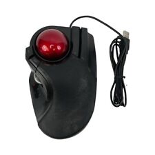 ELECOM HUGE Trackball Mouse Wired M-HT1UR BK - Cosmetic Damage on foam picture