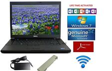 Dell Laptop+wifi Windows 7 Pro+Charger+word app+Microsoft Security Essentials picture