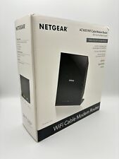 NETGEAR AC1600 WiFi Cable Modem Router Combo C6250 100NAS New • Replaces Rentals picture