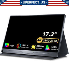 UPERFECT Portable Monitor 4K 17.3'' UHD FreeSync 100% Adobe RGB 400 Nits 1500:1 picture