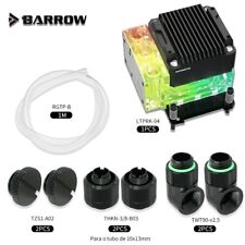 BARROW CPU AIO Water Cooling Kit 17W PWM Pump Block Res Combo+Fittings+Tubing picture