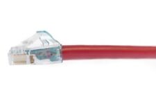 (6) COMMSCOPE - UC1AAA2-07F005 ULTRA 10 CAT 6A U/UTP, PATCH CORD 5 FT Red *NEW* picture