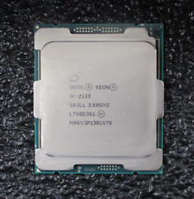Genuine Intel Xeon W-2133 3.6Ghz Six Core LGA2066 8.25MB CPU P/N: SR3LL Tested picture