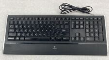Logitech Y-UY95 K740 Illuminated Ultrathin Keyboard FOR PARTS BAD A F6 F7 CAPS picture