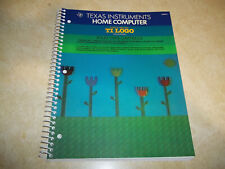 New TI-99/4A TI99 Original TI LOGO & TI LOGO 2 Programming Manual by Abelson  picture