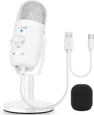 MTPHOEY USB Podcast Microphone,Pro Computer Condenser Gaming Mic for PC/Laptop/P picture