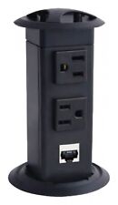 National Lighting Power USB Charging Dock TV2202-PU  10' Cord Distribution Popup picture