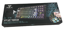 Aula Gaming Keyboard Wireless RGB Backlit 87 Keys Mechanical Black Hot Swappable picture