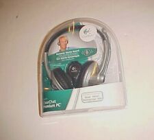 Logitech Clear Chat Premium PC Stereo Sound Headphone Microphone 2010 New picture