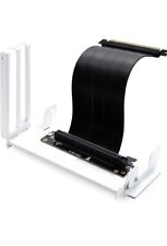 Ezdiy-Fab White Multi Angle Vertical Graphics Card Holder Bracket - Black picture