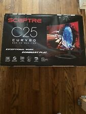 SCEPTRE Curved 24.5 Gaming monitor 240 HZ 1920x1080 1500R 1ms DisplayPort HDMI picture