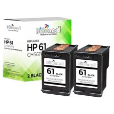 2PK Replacement HP 61 Ink Cartridge 2-Black 2620 4630 4632 4634 4635 8040 8045 picture