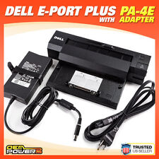 Dell Docking Station E-Port Plus Replicator PR02X M4600 M4700 M6400 M6500 +PA-4E picture