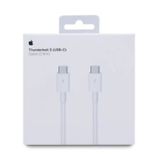 New Apple MQ4H2AM/A 0.8m Thunderbolt 3 USB-C Cable, White picture