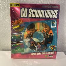 CD Schoolhouse RARE Windows 95 Porgram Laser Magic PC CD Rom Book Big Box New picture