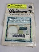 Introducing Microsoft Windows 95 Manual With Certificate of Authenticity picture