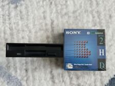 Sony Floppy Disk Drive (Used) & Sealed Box of 10 3.5