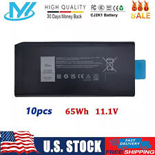 ✅Lot 10 CJ2K1 Battery for Dell Latitude 5404 7404 5414 7414 Rugged Extreme 4XKN5 picture