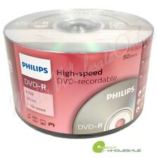 100 PHILIPS Blank 16X DVD-R DVDR Branded Logo 4.7GB Media Disc picture